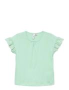 Vmpanna Charly Ss Top Jrs Girl Tops T-shirts Short-sleeved Green Vero ...