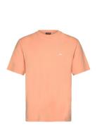 Parcy Organic Logo Tee Tops T-shirts Short-sleeved Orange J. Lindeberg