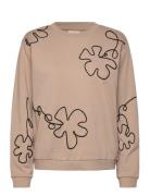 Fqnale-Pullover Tops Sweat-shirts & Hoodies Sweat-shirts White FREE/QU...