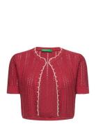 Butt D Sweater H/S Tops Knitwear Cardigans Black United Colors Of Bene...