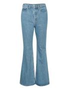 Denagz Hw Flared Jeans Bottoms Jeans Flares Blue Gestuz