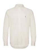Featherweight Mesh Shirt Designers Shirts Casual Cream Polo Ralph Laur...