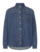 Harlie Boyfriend Shirt Play Ar Tops Shirts Long-sleeved Navy Levi's®
