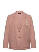 Bullion Jacquard Blazer Blazers Single Breasted Blazers Black Lauren W...