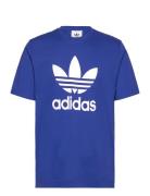 Adicolor Trefoil Tee Sport T-shirts Short-sleeved Blue Adidas Original...