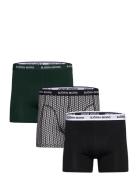 Cotton Stretch Boxer 3P Bokserit Black Björn Borg