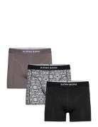 Organic Cotton Stretch Boxer 3P Bokserit Black Björn Borg