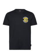 Sunnies Pool Bar Graphic T-Shirt Tops T-shirts Short-sleeved Black Lyl...