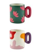 Espressokop - Gloria - 2 Stk. Assorteret Home Tableware Cups & Mugs Co...