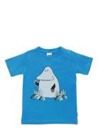 Mårran T-Shirt Tops T-shirts Short-sleeved Blue MUMIN