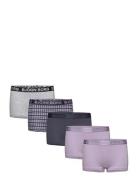Cotton Stretch Boxer Shorts 5P Alusvaatesetti Multi/patterned Björn Bo...