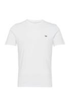 Ss Patch Logo Tee Tops T-shirts Short-sleeved White Lee Jeans