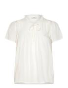Jdylima Life S/S Top Wvn Tops Blouses Short-sleeved White JDY