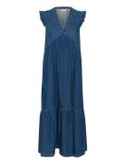 Cuberteline Arpa Dress Maksimekko Juhlamekko Blue Culture