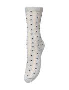 Dottima Cotta Sock Lingerie Socks Regular Socks Grey Becksöndergaard