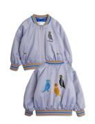 Birds Sp Lightweight Baseball Jacket Bombertakki Purple Mini Rodini