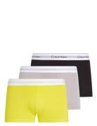 Low Rise Trunk 3Pk Bokserit Multi/patterned Calvin Klein
