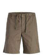Jpstjaiden Jjcampaign Hybrid Jogge Jnr Bottoms Shorts Khaki Green Jack...
