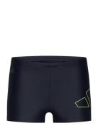 Performance Big Bars Swim Boxer Uimashortsit Navy Adidas Sportswear