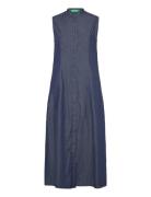 Dress Polvipituinen Mekko Navy United Colors Of Benetton