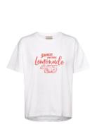 T-Shirt Tops T-shirts & Tops Short-sleeved White FREE/QUENT