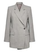 Eliwiraa Blazers Single Breasted Blazers Grey Tiger Of Sweden