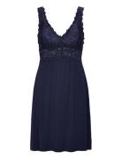 Sd Nora Lace Yöpaita Navy Hunkemöller