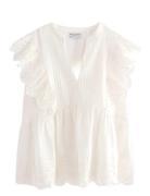 Blouse Toulouse Tops Blouses Sleeveless White Lindex