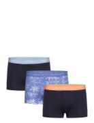 Island Print Trunk 3-Pack Bokserit Multi/patterned GANT