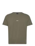 Unique T-Shirt Tops T-shirts Short-sleeved Green BOSS