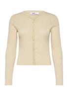 Briggs - Cotton Base Tops Knitwear Cardigans Cream Day Birger Et Mikke...
