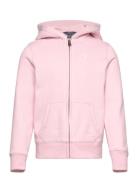 Cotton-Blend-Fleece Full-Zip Hoodie Tops Sweat-shirts & Hoodies Hoodie...