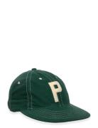 Felt-Patch Chamois Ball Cap Accessories Headwear Caps Green Polo Ralph...