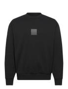 Dusplited Tops Sweat-shirts & Hoodies Sweat-shirts Black HUGO