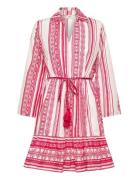 Jdyanna 7/8 Dress Wvn Noos Polvipituinen Mekko Pink JDY