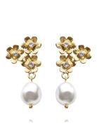 Juni Earrings Gold Korvakoru Korut Gold Caroline Svedbom