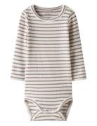 Nbnbani Ls Body Noos Bodies Long-sleeved Purple Name It