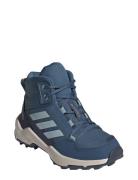 Terrex Ax4R Mid K Nauhalliset Talvikengät Navy Adidas Terrex