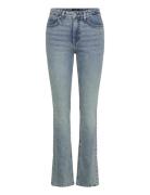 High-Rise Boot Jean Bottoms Jeans Straight-regular Blue Lauren Ralph L...