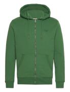 Essential Logo Zip Hoodie Hb Tops Sweat-shirts & Hoodies Hoodies Green...