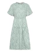 Ana Dress Polvipituinen Mekko Silver A-View