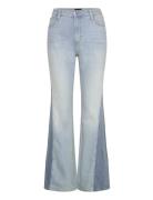 Janet Flare Bottoms Jeans Flares Blue Lee Jeans