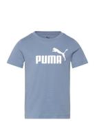 Ess No. 1 Logo Tee Ps Sport T-shirts Short-sleeved Blue PUMA