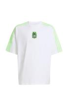 Gfx Tee Tops T-shirts Short-sleeved White Adidas Originals