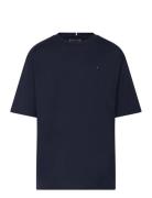 Essential Archive Fit Tee Ss Tops T-shirts Short-sleeved Black Tommy H...