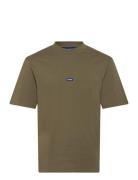 Nieros Tops T-shirts Short-sleeved Multi/patterned HUGO BLUE