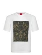 Dipasly Tops T-shirts Short-sleeved White HUGO