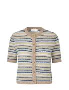 Sten Cardigan Tops Knitwear Cardigans Beige Nué Notes
