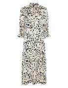Floretbbclarene Dress Polvipituinen Mekko Cream Bruuns Bazaar