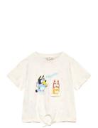 Bluey Printed T-Shirt Tops T-shirts Short-sleeved Pink Mango